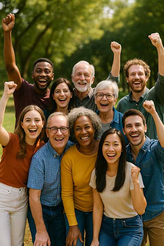 Church of Good Judgment Good vs Bad Judgment Happy Members