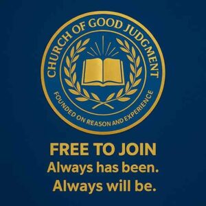 Church of Good Judgment Good vs Bad Judgment